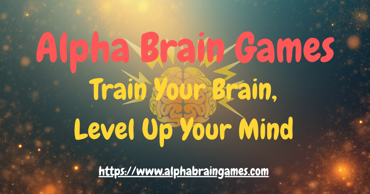 Alpha Brain Games - Train Your Brain with 35 Cognitive Games | Memory ...